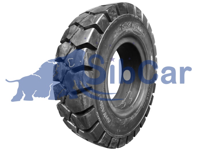 Шина цельнолитая с буртом 200/50-10/6.50 (K3) АДВАНС Easi-Fit