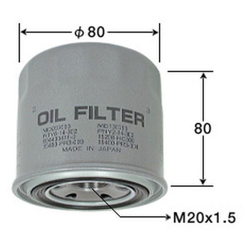 Фильтр масляный C-415 Mitsubishi S4Q2 1065