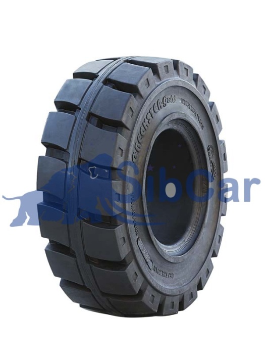 Шина цельнолитая 18x7-8/4.33 LIP Greckster Gold
