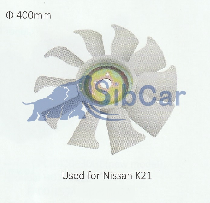 Крыльчатка вентилятора Nissan  К15/K21/K25